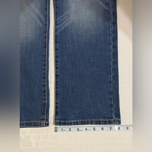 Lucky Brand 223 Straight Leg Jeans Men’s 33x30 Blue Medium Wash Whiskered - Picture 12 of 13